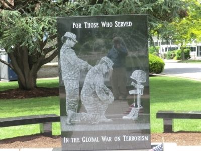 Memorial for Soldiers against Terrorism Marker. Click for full size. Memorial for Soldiers against Terrorism Marker image. Click for full size.