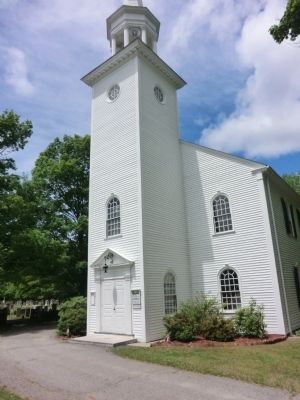 Dighton Community Church Marker. Click for full size. Dighton Community Church Marker image. Click for full size.