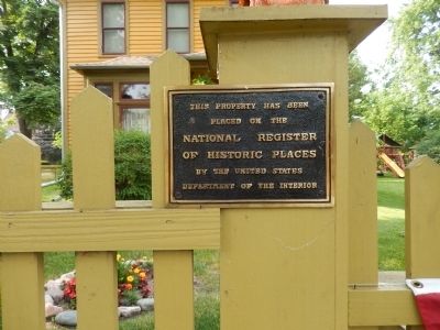 John Eberts House Marker. Click for full size. John Eberts House Marker image. Click for full size.