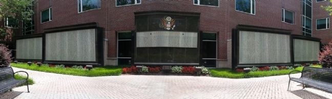 WWII Memorial Wall. Click for full size. WWII Memorial Wall image. Click for full size.