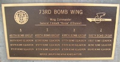 73rd Bomb Wing Marker image. Click for full size.
