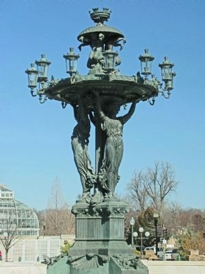 Bartholdi Fountain. Click for full size. Bartholdi Fountain image. Click for full size.