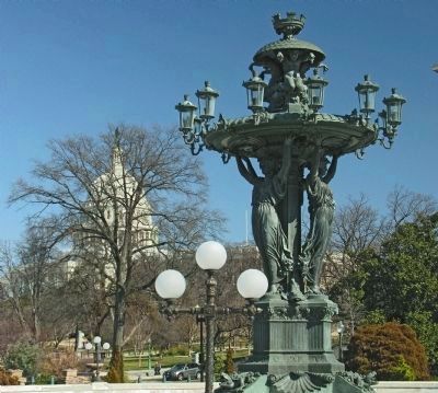 Bartholdi Fountain. Click for full size. Bartholdi Fountain image. Click for full size.