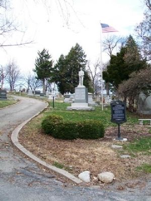 Mount Mora Cemetery and Marker. Click for full size. Mount Mora Cemetery and Marker image. Click for full size.