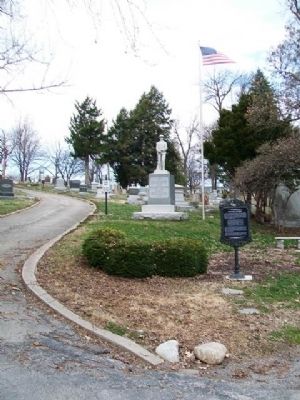 Mount Mora Cemetery and Marker image. Click for full size.