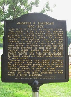 Joseph A. Harman Marker image. Click for full size.