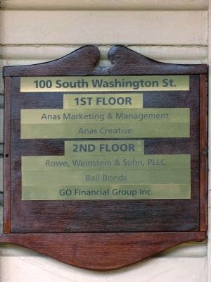 100 South Washington Street<br>Current Occupants image. Click for full size.