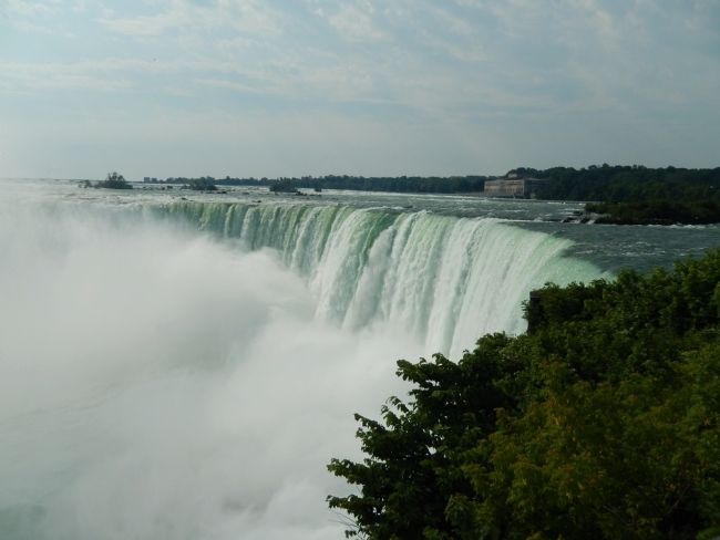 Horseshoe Falls on Canadian Side. Click for full size. Horseshoe Falls on Canadian Side image. Click for full size.
