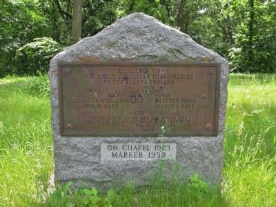 Nearby Christian Missionaries Marker image. Click for full size.