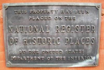 German-American Bank NRHP Marker. Click for full size. German-American Bank NRHP Marker image. Click for full size.