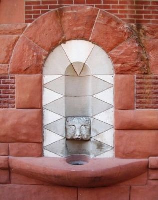 German-American Bank Former Drinking Fountain image. Click for full size.