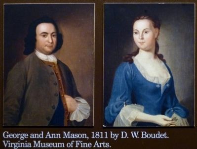 Thomas and Ann Mason,<br>by D. W. Boudet. Click for full size. Thomas and Ann Mason,<br>by D. W. Boudet image. Click for full size.