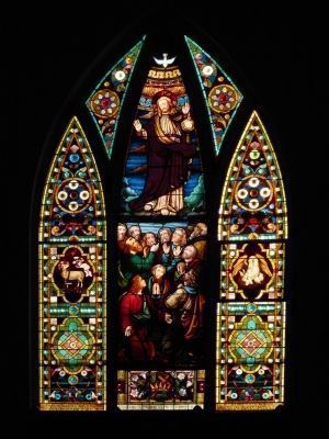 Stained Glass Window<br>Christ Episcopal Church image. Click for full size.