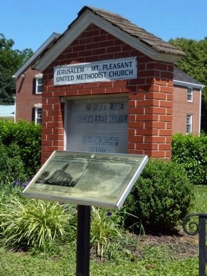 Rockville Methodist Episcopal Church - Jerusalem/Mount Pleasant Marker. Click for full size. Rockville Methodist Episcopal Church - Jerusalem/Mount Pleasant Marker image. Click for full size.
