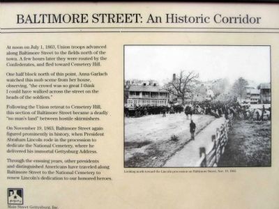 Baltimore Street - An Historic Corridor image. Click for full size.