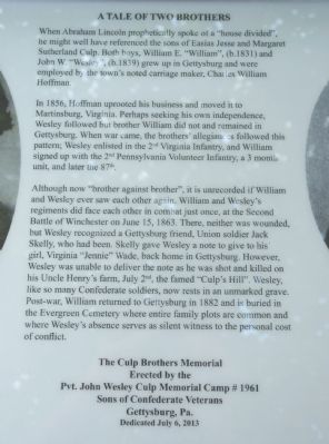 A Tale of Two Brothers Marker image. Click for full size.