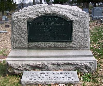 William Mitchelhill Monument. Click for full size. William Mitchelhill Monument image. Click for full size.