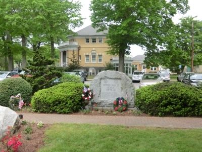 Memorial to World War II, Korea, and Vietnam Veterans Marker image. Click for full size.