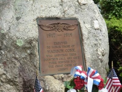 World War I Memorial Marker. Click for full size. World War I Memorial Marker image. Click for full size.