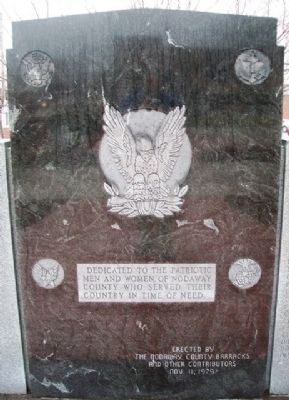 Nodaway County Veterans Memorial Marker image. Click for full size.