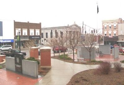 Nodaway County Veterans Memorial. Click for full size. Nodaway County Veterans Memorial image. Click for full size.
