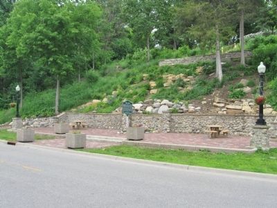 Sibley Park and Marker. Click for full size. Sibley Park and Marker image. Click for full size.