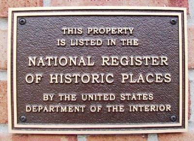 NWMSU Administration Building NRHP Marker. Click for full size. NWMSU Administration Building NRHP Marker image. Click for full size.