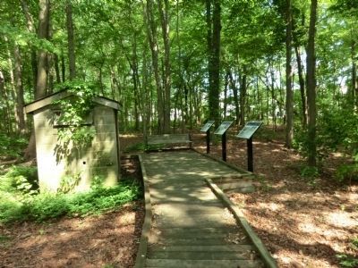 Our Community's Role in World War II (second marker) Marker. Click for full size. Our Community's Role in World War II (second marker) Marker image. Click for full size.
