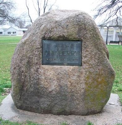 Stansbury Markers. Click for full size. Stansbury Markers image. Click for full size.