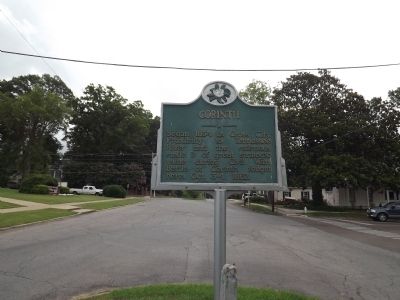 Corinth Marker. Click for full size. Corinth Marker image. Click for full size.