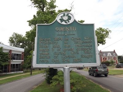Corinth Marker. Click for full size. Corinth Marker image. Click for full size.