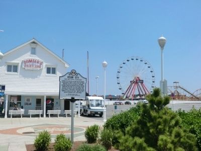 Ocean City Marker. Click for full size. Ocean City Marker image. Click for full size.