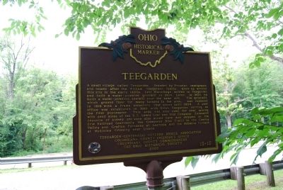 Teegarden Marker image. Click for full size.
