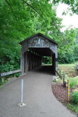 Teegarden-Centennial Covered Bridge image. Click for full size.