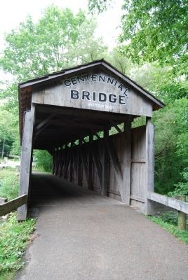 Teegarden-Centennial Covered Bridge image. Click for full size.
