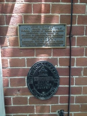 Built 1816-17 by James Harris Marker. Click for full size. Built 1816-17 by James Harris Marker image. Click for full size.