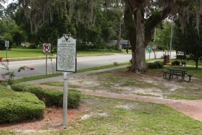 Narrow Gauge Locomotive No. 7 Marker seen along Main Street. Click for full size. Narrow Gauge Locomotive No. 7 Marker seen along Main Street image. Click for full size.