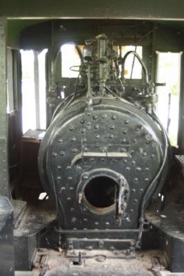 Narrow Gauge Locomotive No. 7 , inside the cab image. Click for full size.