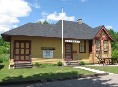 The Gresham Depot Museum image. Click for full size.