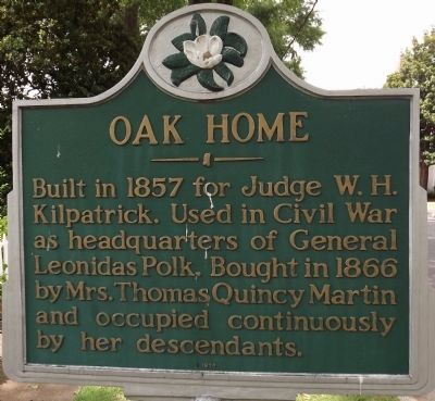 Oak Home Marker image. Click for full size.