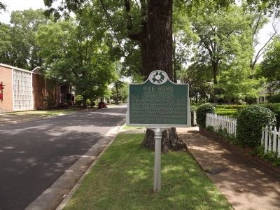 Oak Home Marker. Click for full size. Oak Home Marker image. Click for full size.