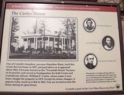 Generals' Headquarters Marker. Click for full size. Generals' Headquarters Marker image. Click for full size.