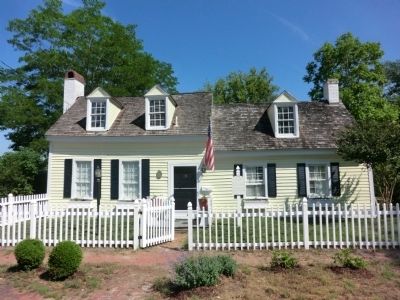 The John Blair House Marker. Click for full size. The John Blair House Marker image. Click for full size.