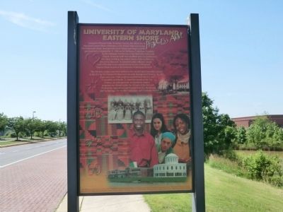 University of Maryland Eastern Shore Marker image. Click for full size.