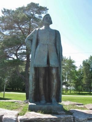 Jean Nicolet Statue image. Click for full size.