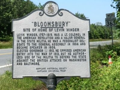 "Bloomsbury" Marker. Click for full size. "Bloomsbury" Marker image. Click for full size.