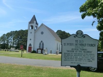Ye Old St. Peters Methodist Church-Founded 1782 Marker. Click for full size. Ye Old St. Peters Methodist Church-Founded 1782 Marker image. Click for full size.
