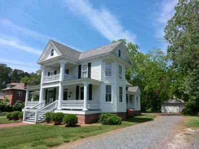 The J. Millard Tawes Homeplace Marker image. Click for full size.