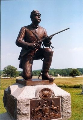 First Pennsylvania Cavalry Marker image. Click for full size.