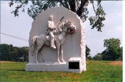17th Pennsylvania Cavalry Marker image. Click for full size.